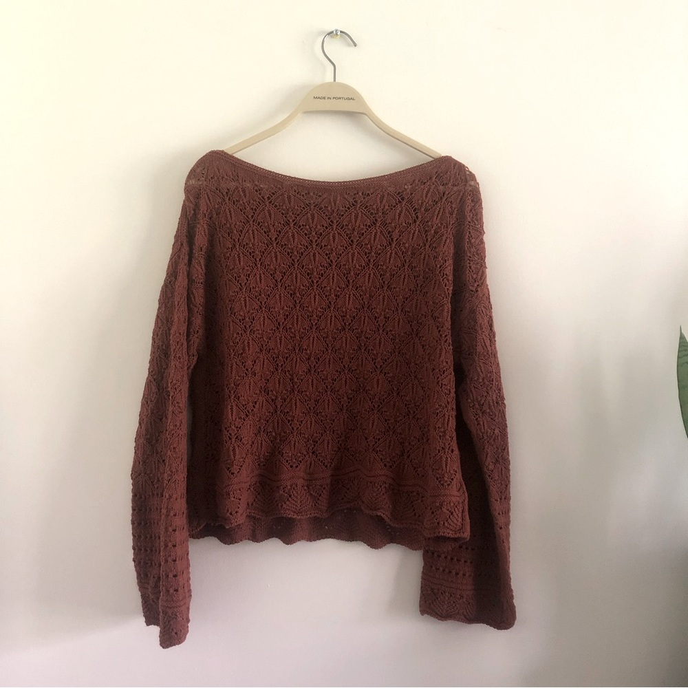Beautiful Boho Knit Zara Top